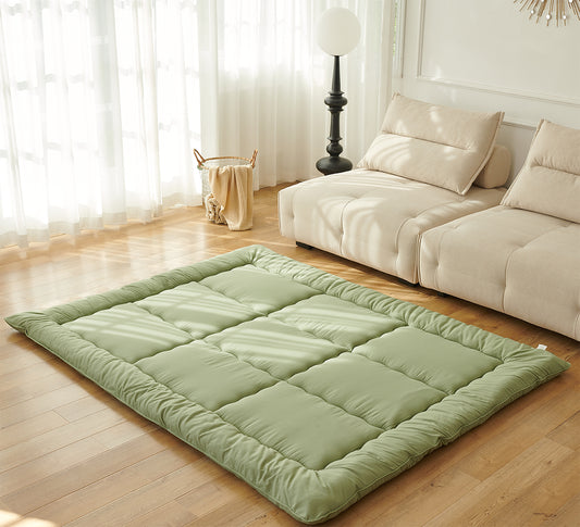 JGG Green Foldable Japanese Floor Mattress 3"Th Inches