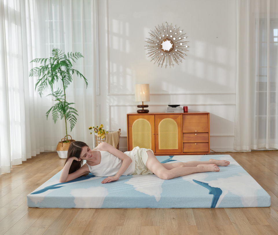 W  Foldable Japanese Floor Mattress 3"Th Inches