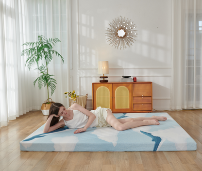W  Foldable Japanese Floor Mattress 3"Th Inches