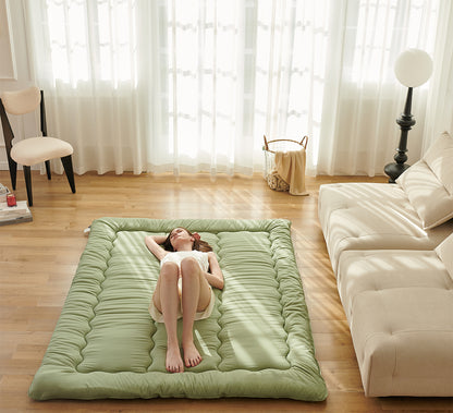 CT Green Foldable Japanese Floor Mattress 3"Th Inches